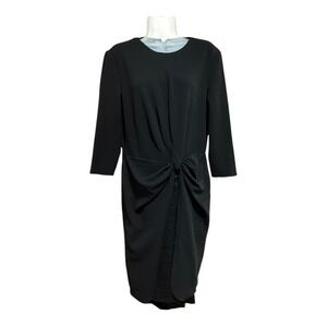 NEW YORK & COMPANY elegant career cocktail classic little black dress‎ lace